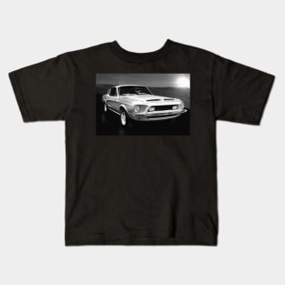 1968 Shelby GT500 Mustang Kids T-Shirt